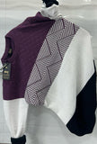 Purple Colour Knitted T-Shirt