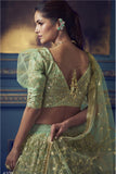 Attractive Looked Designer Sequence Worked Lehenga Choli For Wedding Wear