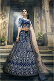 Wedding Wear Lehenga Choli For Bride Worked With Pure Gota, Zari & Thread