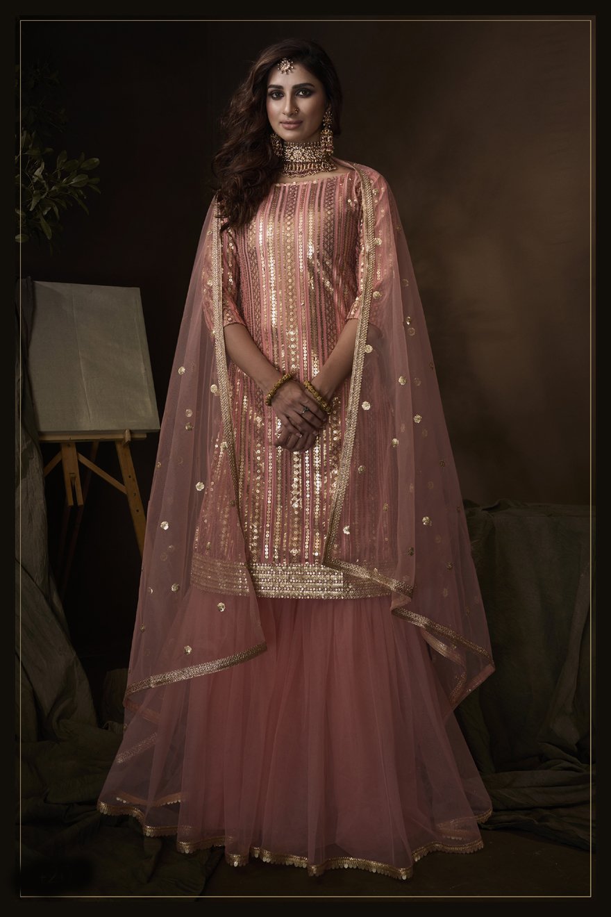 Kajal Style Lavish Vol 1 catalog Designer Cotton Kurti With Sharara