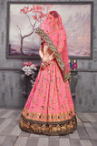 Pink Color Banarasi Silk Lehenga Choli With Dupatta For Women