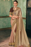 Stunning Designs Sarees With Beautiful Work Blouse