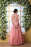 Glamrous Semi Stitched Net Lehenga Choli For Wedding Wear