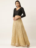 Black and yellow Colour Lahenga Choli