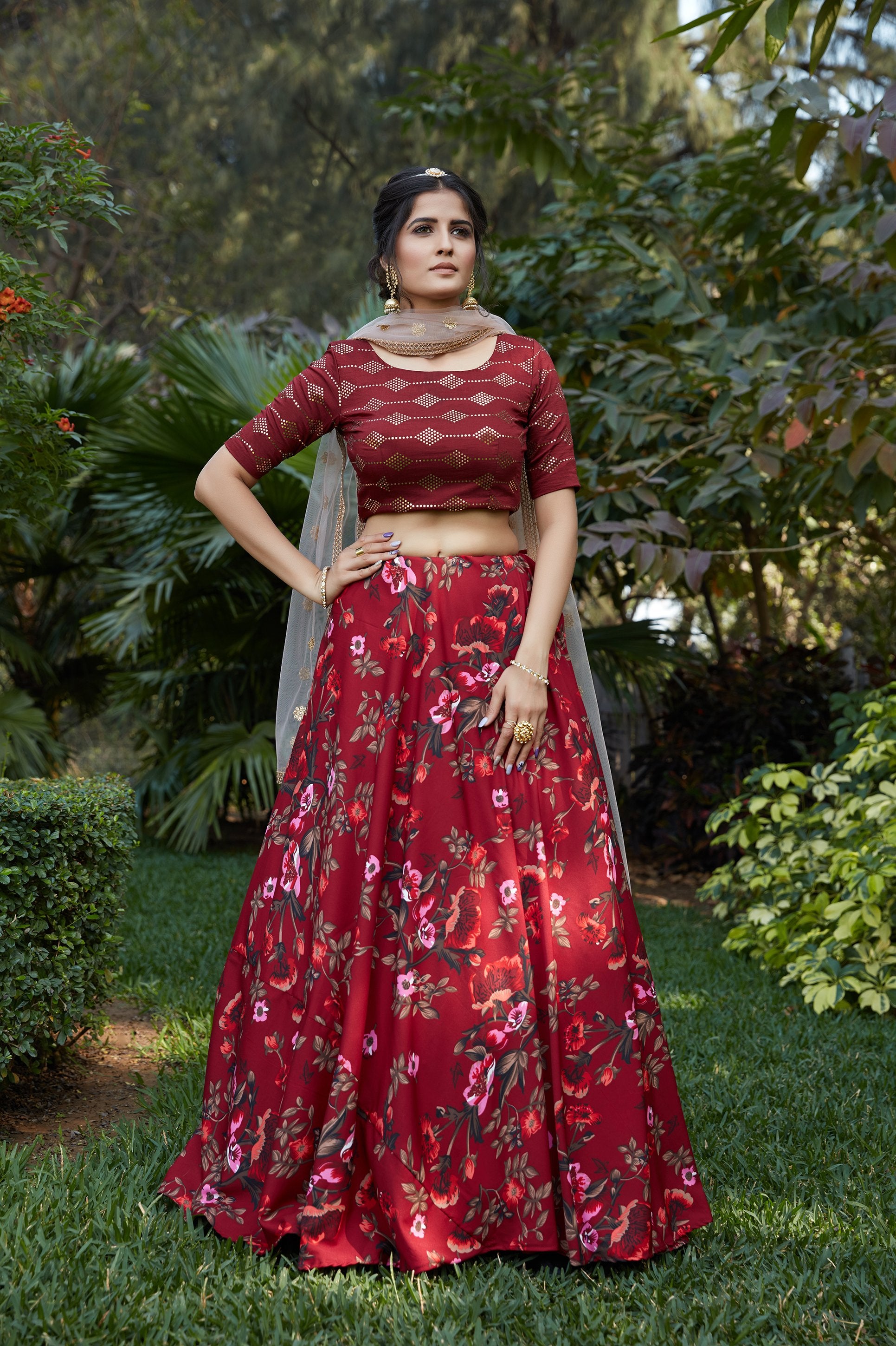 New Summer Lehenga Collection With Beautiful Embroidered Worked Choli, –  FOURMATCHING