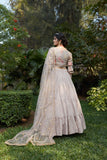 Beige Cotton Lehenga Choli For Wedding and Party Wear