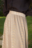 Full Flared Skirt with Stylish Top Gives Look