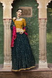 Charming Lehenga Choli For Party Wear With lace And Sequencing  Work