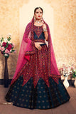 Wedding Wear Heavy Embroidery Worked Lehenga Choli With Dupatta