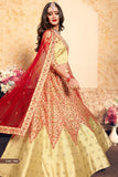 gorgeous Beige Color Embroidery Worked Lehenga With Designer Choli With Dupatta