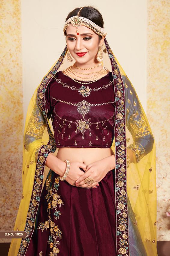Burgundy maroon bridal bridesmaid Indian Pakistani lehenga with off  shoulder heavy blouse | Off shoulder lehenga, Lehenga blouse, Off shoulder