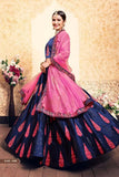 Exclusive Designs With Beautiful Colored Embroidery Worked Lehenga Choli With Dupatta