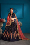 Heavy Designer Embroidery Work Semi Stitched Lehenga Choli