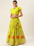 Get ready to wear adorning this Colorful lehenga