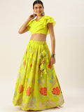 Get ready to wear adorning this Colorful lehenga