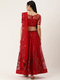 Red Colour Party Wear Lahenga Choli