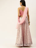 Bring back the show just like our pink lehenga teamed with a choli