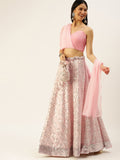 Bring back the show just like our pink lehenga teamed with a choli