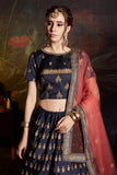 Designer Sequence & Stone Work Lehenga Choli With Dupatta For Wedding Wear