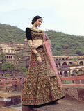 Lehenga Choli With Designer Heavy Frill And Sequence Work For Wedding Wear