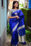 Beautiful Colors Soft Raw Silk Saree With Lining Pallu And Exclusive Teasel For Party Wear