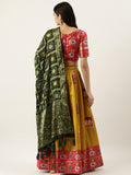 classic patola Multi Colour Lehengacholi