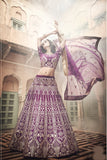 Wedding Wear Lehenga Choli For Bride Worked With Pure Gota, Zari & Thread