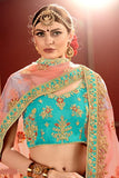 Heavy Zari, Stone Work Lehenga Choli With Dupatta Dor Wedding Wear