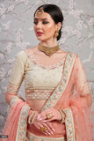 Off White Wedding Wear Lehenga Choli With Heavy Zari Work