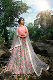 Heavy Floral Designer Thread, Sequence & Zari Work Lehenga Choli For Women