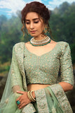 Gorgeous Thread And Sequence Worked Designer Lehenga Choli For Women