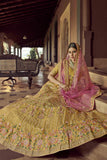 Bridal Wear Lehenga Choli With Resham And Zari Heavy Work