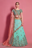 Party Wear Designer Lehenga Choli With Dupatta Embroidered Work