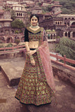 Lehenga Choli With Designer Heavy Frill And Sequence Work For Wedding Wear