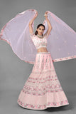 Exclusive Heavy Designer Thread & Zarkan Lehenga Choli With Dupatta