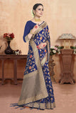 Full Worked All Over Zari Woven At Silk Saree