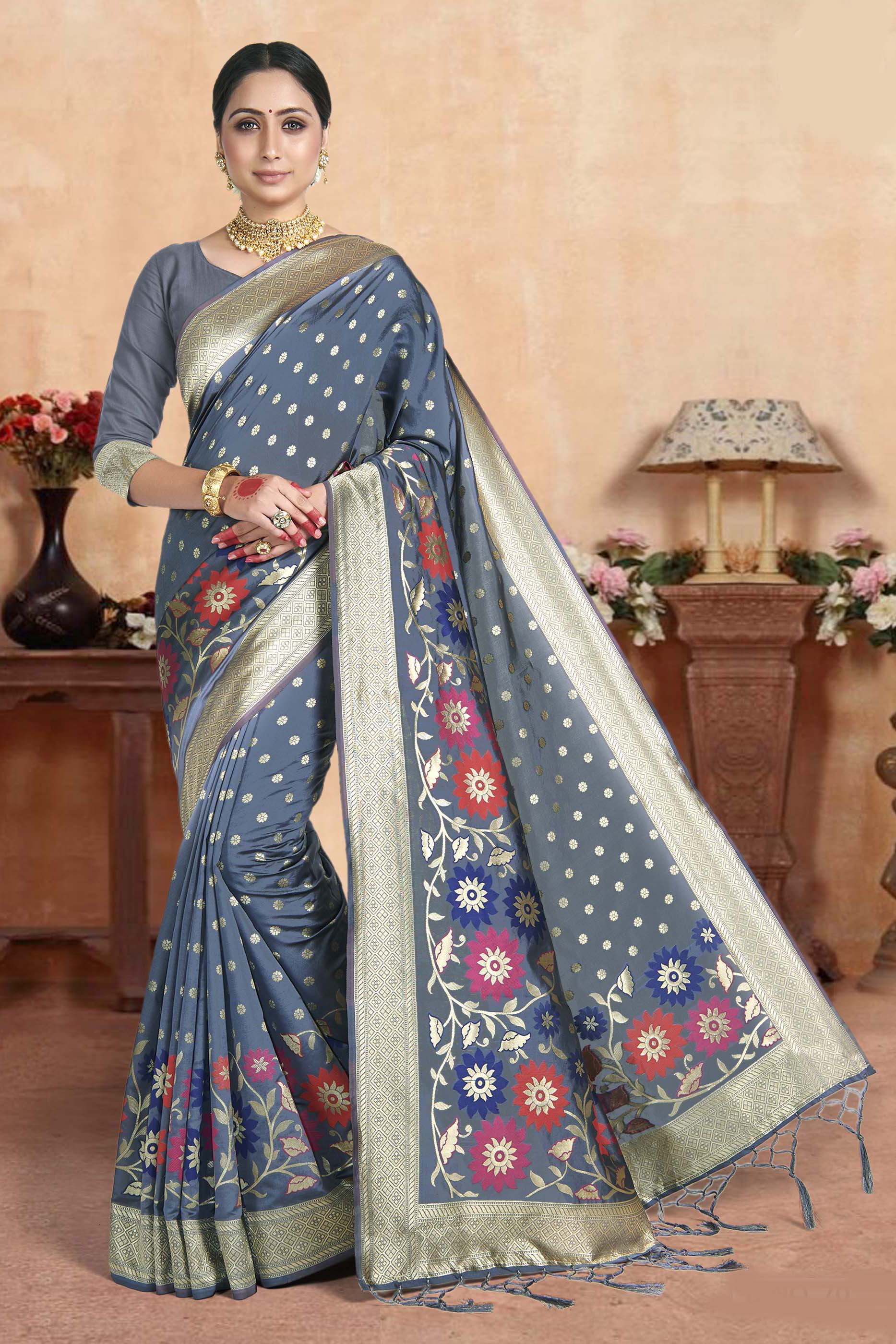 Pure Silk Sarees: Buy Pattu Sarees Online | Wedding Silk Sarees at Pothys