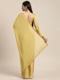 Rangoli Silk Yellow Colour Casual Wear Saree