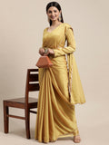 Rangoli Silk Yellow Colour Casual Wear Saree