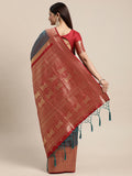 Soft Silk Saree With Multicolour Saree