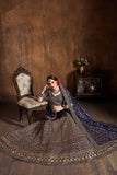 Elegant Raw Silk Lehenga With Designer Choli With Worked Dupatta For Party Wear