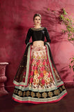 appealing Semi Stitched Sequence Embroidery With Diamond Work Designer Lehenga Choli