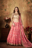 Full Organza Heavy Zari And Sequence With Embroidery Work Lehenga Choli For Party Wear