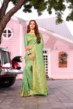 Radiance Woven Banglori Saree - Cygnus Fashion