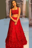 Bollywood Style Organza & Net Lehenga Choli With Sequence Work