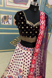 Printed Beautiful Party Wear Lehenga With Sequence Work Choli