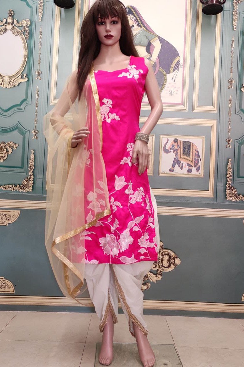 New Punjabi Suit Design 2023 | Pink - Fashion Doctorz
