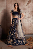 Bridal Designer Lehenga Choli With Dupatta Heaving Sequence And Zari Work