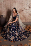 Bridal Designer Lehenga Choli With Dupatta Heaving Sequence And Zari Work