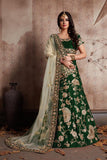 Bridal Designer Lehenga Choli With Dupatta Heaving Sequence And Zari Work